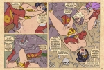 Comics art Superheroine. Part 9
